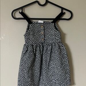 Zara Gray and Black Patterned Top